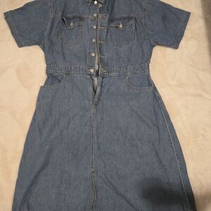 Signature by Levi Strauss Blue Denim Shirt